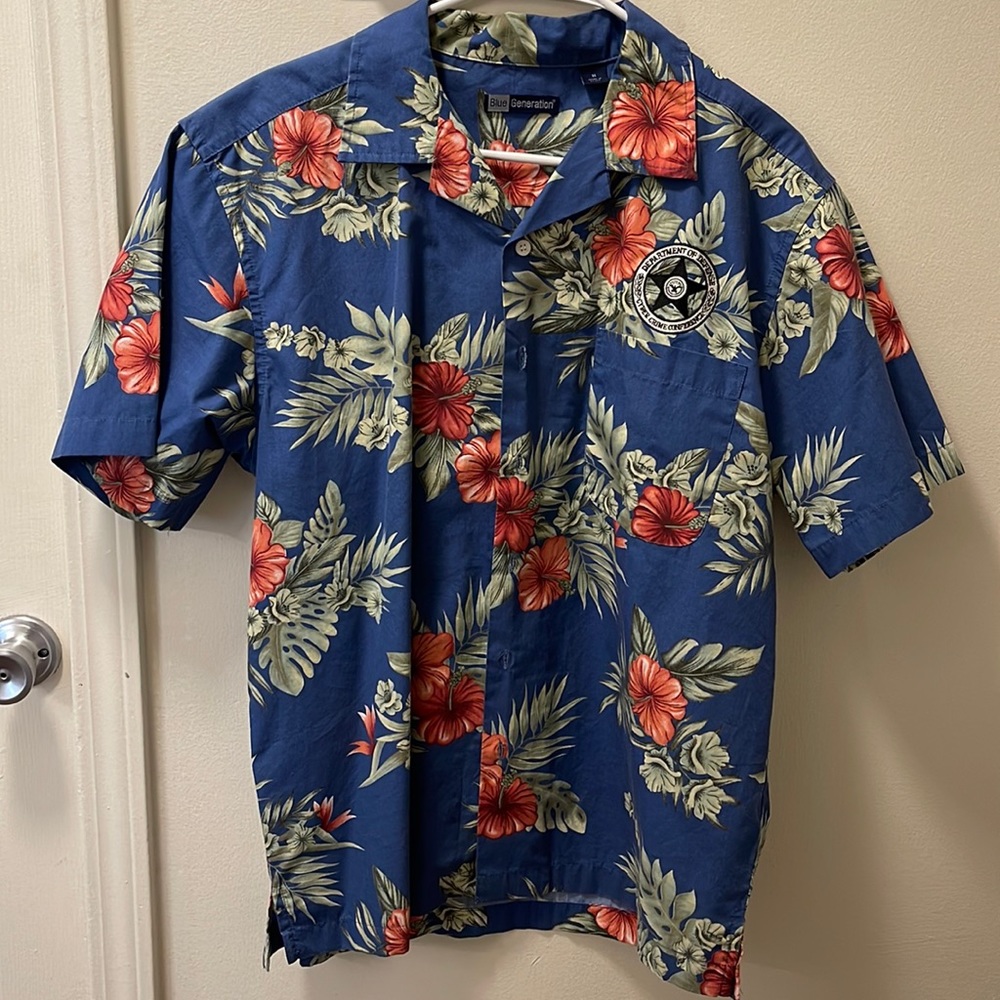Medium Floral Print Polo